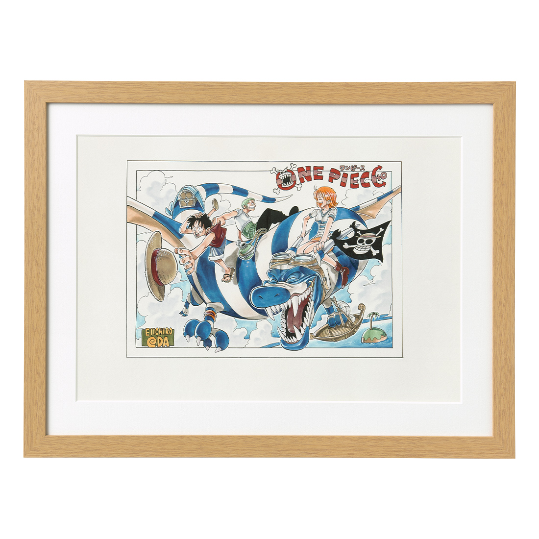 ミ*ヤ様 【激レア】ワンピース20周年 額装高精細複製原画 ONEPIECE 美 