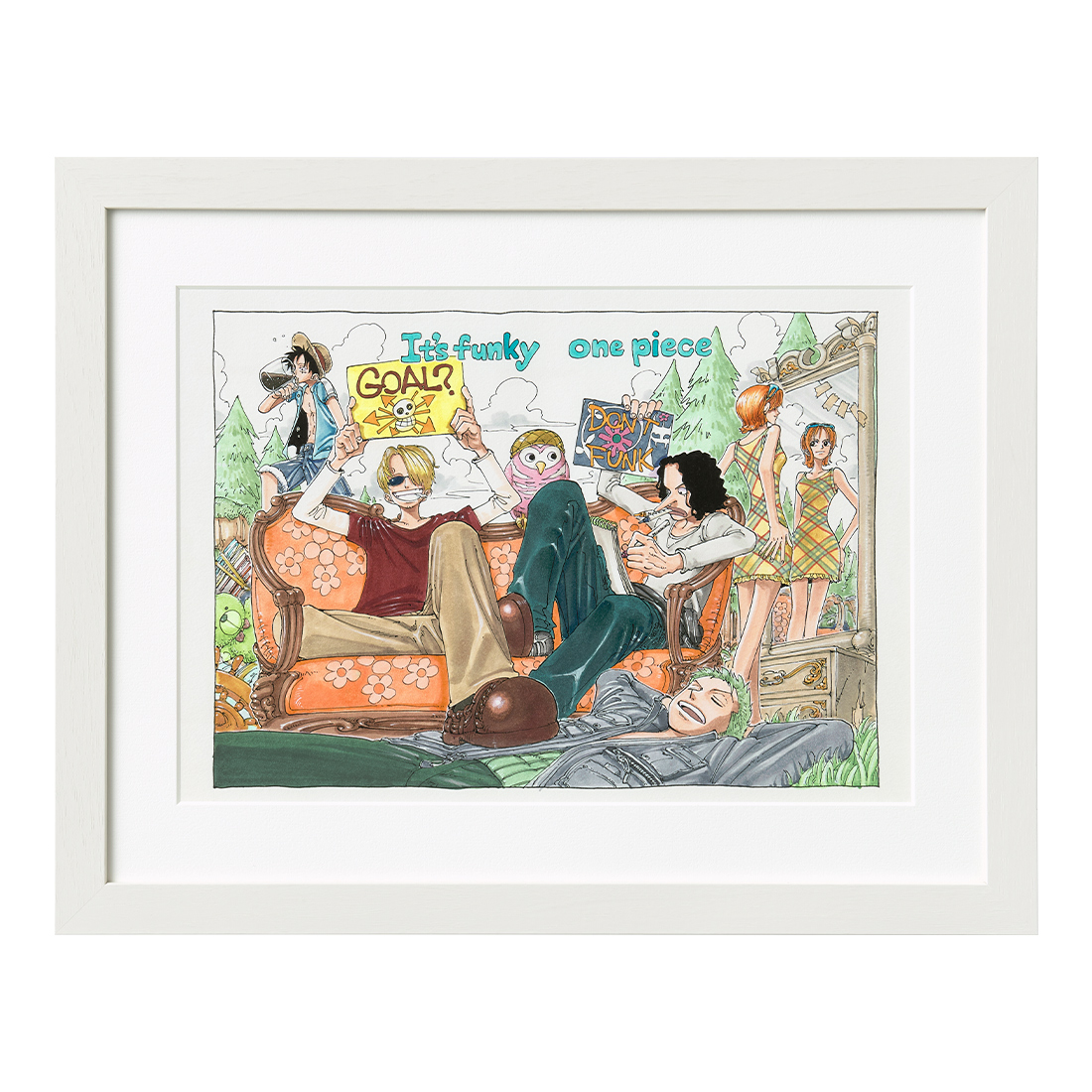 ONE PIECE』額装高精細複製原画 週刊少年ジャンプ1999年45号 | ART